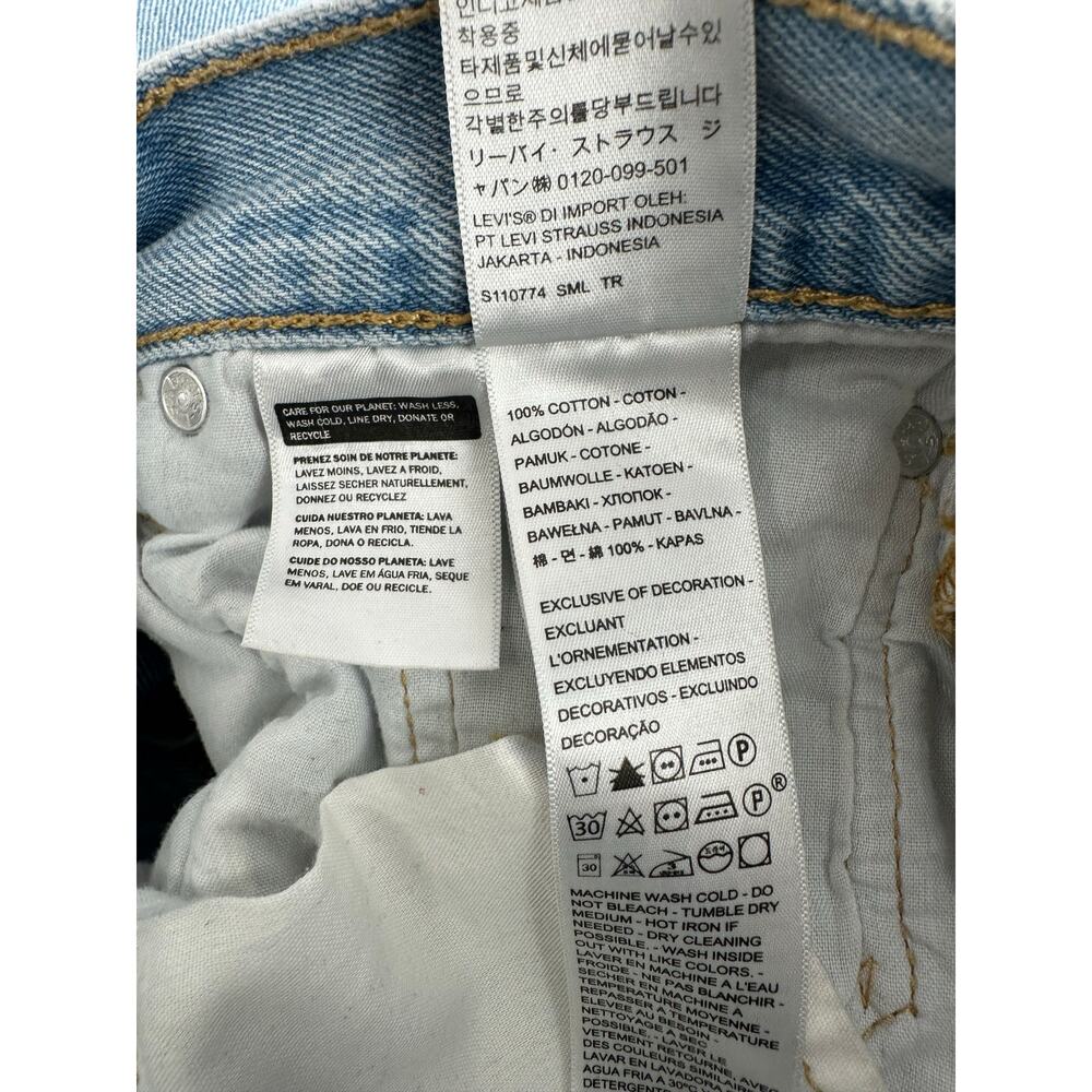 Levi’s 501 ORIGINAL CROPPED WOMEN'S JEANS - Picture 12 of 13